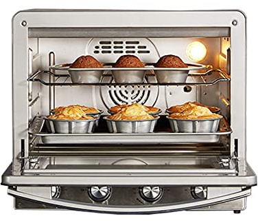 Forno Singola Ventilatore Acciaio Inox A Classe Energetica Interno Smaltato Forno Convezione Premium Alogeno Fornello da Incasso Elettrico Singolo Forno - Acciaio Inox Estetico e Pratico