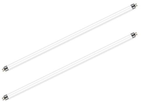 2 Pezzi Tubi Fluorescenti Da 14W,563mm, T5 Bianco Freddo 4000K, 1250LM, Attacco G5, Luce a Basso Consumo Energetico, Luce Di Emergenza a Risparmio Energetico, Adatta per Cucina, Armadio, Garage, Bagno
