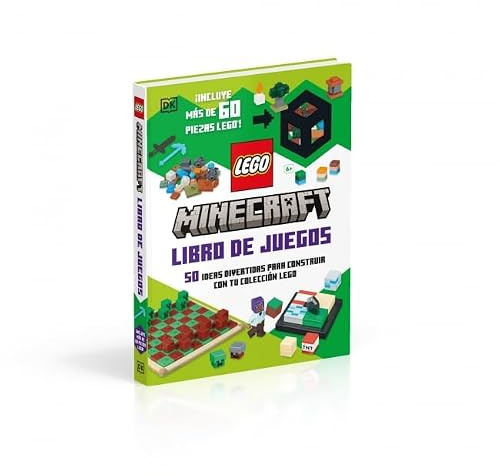 LEGO® Minecraft - Libro de juegos: ¡Incluye más de 60 piezas LEGO!