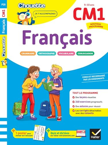 Français CM1 - Cahier de soutien nouveau programme: Leçons et exercices corrigés