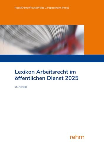 Lexikon Arbeitsrecht im öffentlichen Dienst 2025
