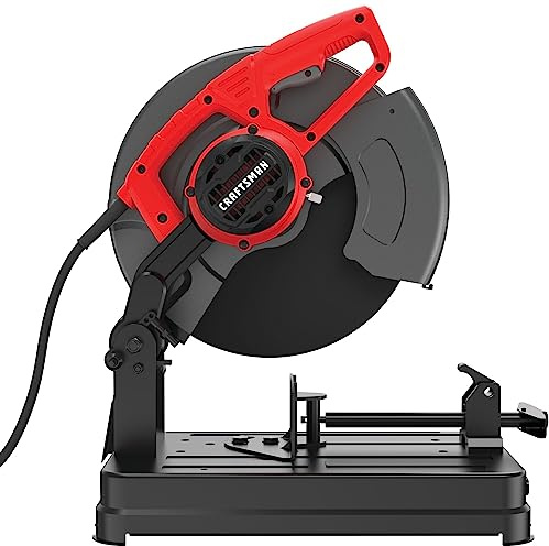 CRAFTSMAN Chop Saw, 14 inch, 15 Amp, Corded (CMEM2500)