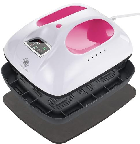 PRESS NUTS 12 x 10Heat Press,Small Easy Press Machine for T Shirts, Portable Heat Press Machine