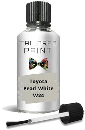 For Toyota 2000-Present Pearl White W24 Touch Up Paint Pen With Brush (Touch Up)
