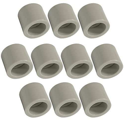 AERZETIX - C66844 - Lot de 10 Manchons égaux en PPR/polypropylène/ Ø32 mm PN25 à souder - plomberie-chauffage travaux installation d'eau potable alimentation pression raccord tuyau