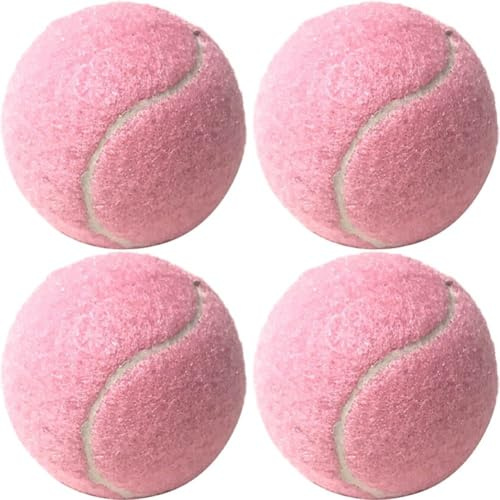 Muteitt Tennisbollar, 4 st avancerade tennisbollar för hund, bra för nybörjarträning tennisboll