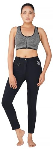 Horse Riding Ladies Soft Stretchy JODPHURS/Jodhpurs JODS (UK-12) (UK, Waist, 30, Regular, Regular, 30, Navy) (UK, Waist, 30, 30, Navy)