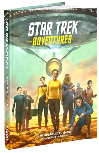 Modiphius Entertainment: Star Trek Adventures: Second Edition - Core Rulebook - Hardcover RPG Book, Tabletop Role Playing Game, Officially Licensed