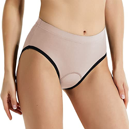 baleaf Culotte de Vélo Rembourrée Femme Cuissard Cycliste Short Vélo Femme Rembourré sousvêtements de Cycliste Padded 4D Gel VTT L'équitation Rose M