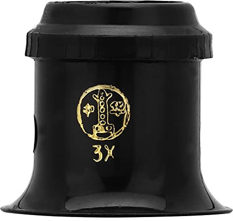 Alvinlite Uhrmacherlupe, 3X, 4X, 5X, 8X, Uhrenlupen, Optiklupen, Vergrößerungsglas, Für Uhrmacher, Reparatur, Augenlupe, Glaswerkzeuge(3X)