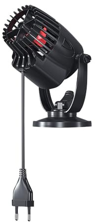 Akvariumflödespump, 3000-20000 L/H våggeneratorpump, 360° svängbar cirkulationspump för 40-200 cm sötvatten-/saltvattenakvarier