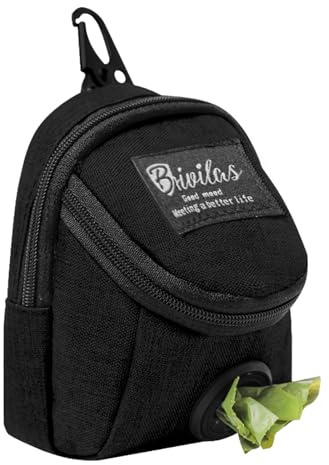 Distributeur Sacs Déjections Canines, Sac a Friandise pour Chien Dressage, avec Fermeture magnétique, pour Le Dressage des Chiens de Promenade, Voyage et Dressage en Plein Air