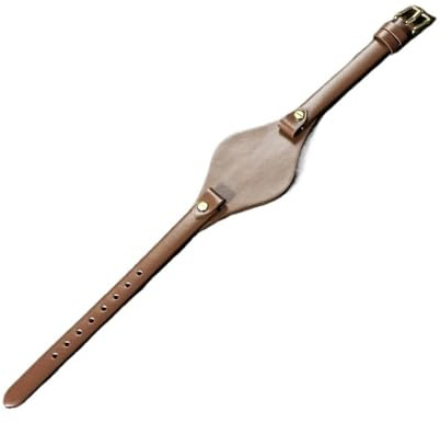 LMPVPDGADZ Elastische, hautfreundliche Leder-Kompaktuhrenarmbänder for Damen, passend for Fossil Es3077, Es2830, Es3262, Es3060, Es4176, Armband 8 mm(Coffee-Golden-K1)