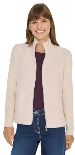 Cecil Veste Teddy Mix pour femme, Teddy Vanilla White, XXL