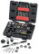 Makita B-65838 40-teiliges Ratschen-Gewindebohrer und Schneideisen-Set