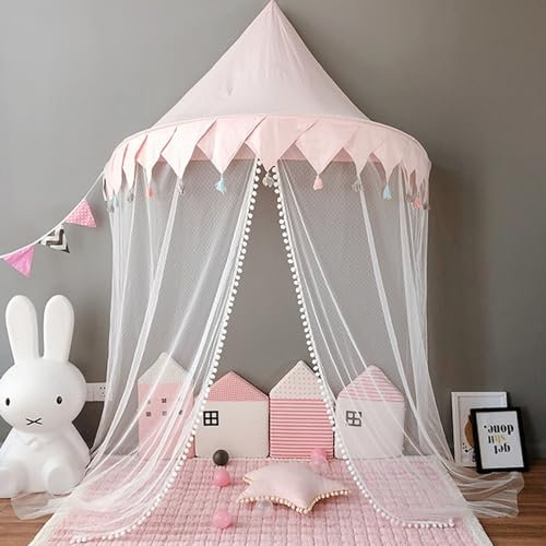UE-MAOLU Betthimmel, Moskitonetz Mückennetz für Einzelbett Himmelbett Vorhang aus Polyester für Kinder Mädchen Bett Zimmer Dekoration (Color : C, Size : 1.5 * 7m)