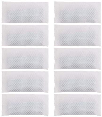 10 Pcs Curtain Weights Covered Lead 17g Bottom Drapery Lead Weights No-Woven Square Vinyl Curtain Weights for Home Office Hotel Curtains Tablecloth Accessories (10 Pcs)