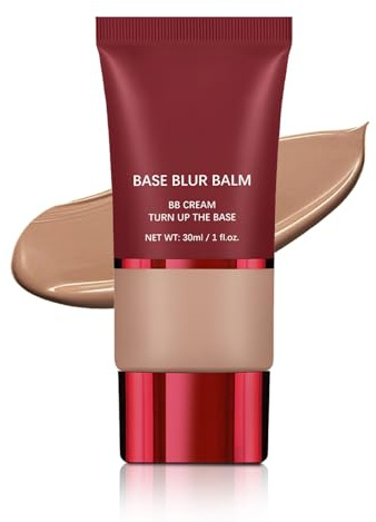 BB Cream, Getönte Tagescreme Matte Finish, Feuchtigkeits & Wasserfest Cushion Foundation, Atmungsaktives & Leichtgewicht Concealer Volle Abdeckung, Langlebig Tinted Moisturiser, Gleichmäßige Hautton