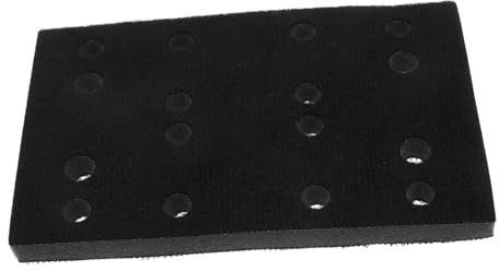 Holibanna Tamponi Di Interfaccia Per Levigatrice Pneumatica Cuscinetto in Spugna Morbida 80mm x 133mm Accessori Per Levigatura e Lucidatura Di Metallo Legno e Plastica Facile Installazione e Trasporto