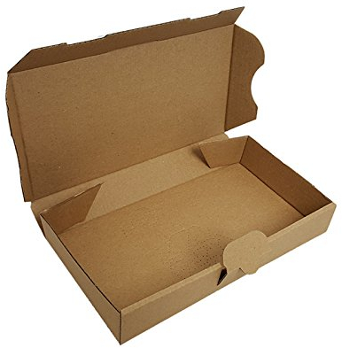 verpacking Maxibriefkartons 180 x 130 x 45 mm Maxibrief MB-2 Braun Versand Post Faltschachtel DIN A6 | C6 (Innenmaß 170 x 125 x 41 mm) Versandschachtel Büchersendung (500 Stück)