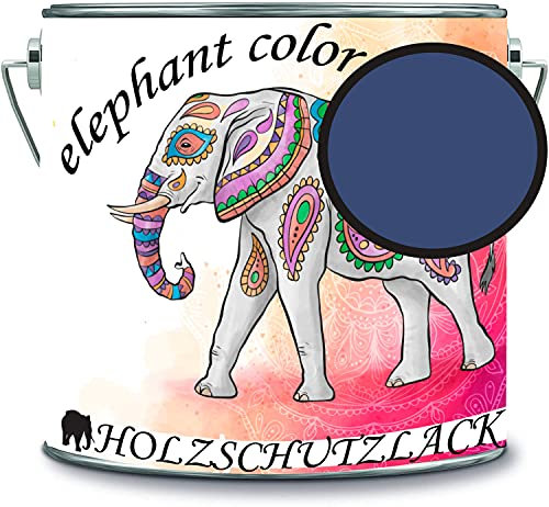 Barniz protector para madera, resistente a la intemperie y a largo plazo, protección contra la intemperie, color azul violeta RAL 5000