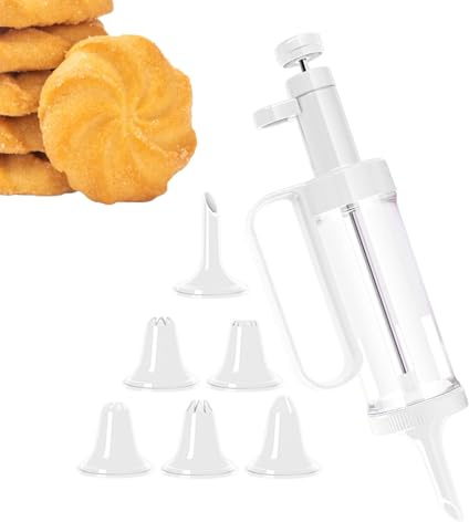 Kit de pâtisserie – Seringue de décoration de dessert 19 x 7,5 cm, injecteur de remplissage de cupcakes, injecteur de glaçage de cupcakes avec douilles de glaçage | Outils de glaçage de gâteau, outil