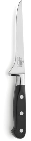 Richardson Sheffield V SABATIER Profi Ausbeinmesser | Metzgermesser | Fleischmesser | Edelstahl Klinge | Profi Messer für die Küche, Silber
