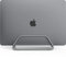 HumanCentric Support Vertical pour Ordinateur Portable MacBook, Compatible avec MacBook Pro, MacBook Air, Support pour Ordinateur Portable Apple, Support Vertical en Aluminium, Gris sidéral