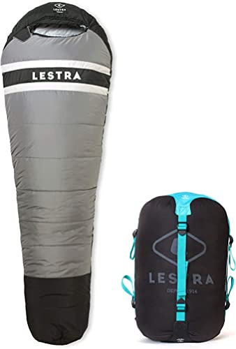 Lestra Utomhus - Grönland - extrem kall sovsäck - gräns komfort -11 °C - värme och komfort - vuxen - 225 x 80-1,9 kg flerfärgad