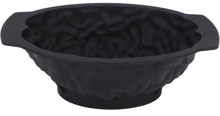 Realistisk Kakform i Hjärnform, Högsimulerad Silikonbakform med Multifunktion för Halloween Black