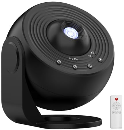 SciFiVisi Stjärnhimmel, projektor plus med Bluetooth-högtalare, fjärrkontroll timer, 13 i 1, planetarium, projektor, galax, stjärnhimmel, lampa, present för barn och vuxna