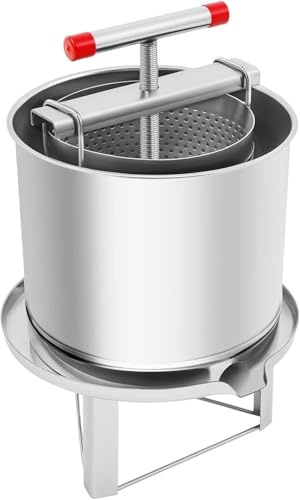 Extractor de miel, herramienta apicultura, extractor manual acero inoxidable, prensa 2 marcos for restaurantes, cocinas y hoteles