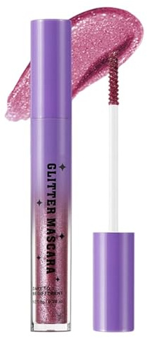 Mascara imperméable à l'eau et longue durée - Cils scintillants | pour femme, rendez-vous, fête, sortie, scène, bal de fin d'année, , cadeau, volume, curling, définir