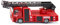 siku 2114, Feuerwehr Drehleiter, 1:50, Metall/Kunststoff, Rot, Ausziehbare Drehleiter