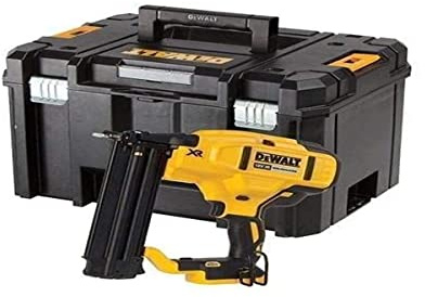 DEWALT Brad de Acabado sin escobillas XR 18V sin cargador/batería 18Ga para clavos de 1.25 mm Diameter y 15-54 mm Largo Multicolour
