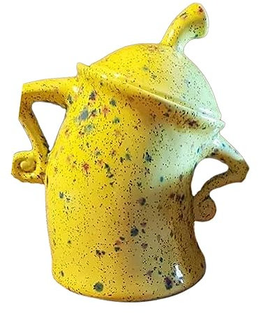 Tedious Storage Jars with Attitude | Attitude Canister Sweet Jars with Lid | PVC Food Storage Containers Cookie Jar | 2023 New Sassy Canisters Home Decor Kitchen Accessories for Snack Storage, Yellow