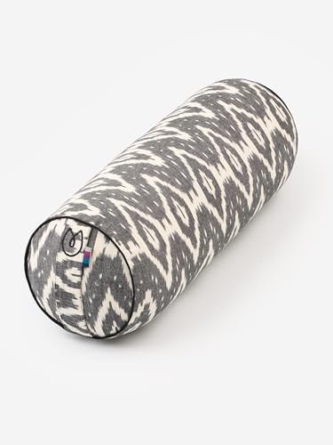 Yogamatters Ikat Bolster | Floor Cushion for Restorative Practice Yoga and Meditation