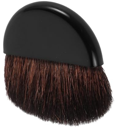 Healvian Blush Makeup Brush Flat Brush for Multi-functional Use Including Concealer and Powder Foundation Portable Size for Travel and Outdoor Makeup