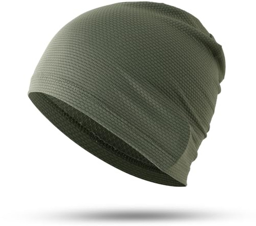 WTACTFUL Cooling Breathable Skull Cap Men Women, Sweat Wicking 1-2-4 Pack