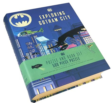 Exploring Gotham City Puzzle and Book Set