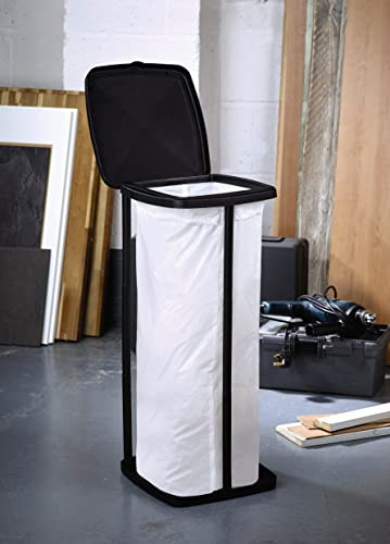 mysmartbuy.com Collapsible Camping Bin 50L - Foldable Caravan Travel Portable Waste Bin 3 Stage Height Adjustable - 69cm Tall Folding Refuse Dustbin Bag Holder Stand