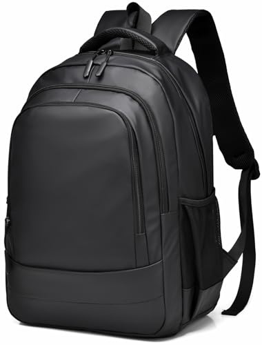 Sac étanche, grand sac à dos avec plusieurs compartiments, ordinateur, école, travail, voyage, Noir, taille unique
