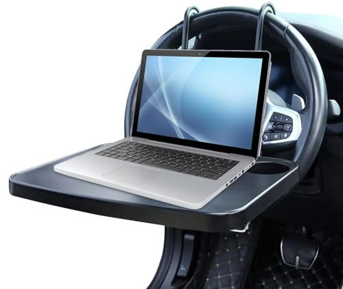 Plateau De Voiture Pliable - Plateau De Siège Multifonction pour Les Repas Et Les Appareils, De Table Robuste Automatique | Bureau De Voyage en Voiture Compact pour Manger, Utiliser Les Ordina