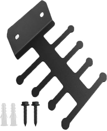 Soporte de banda de resistencia | Percha multifuncional de metal resistente - Estante de pared para garaje, gimnasio, bar, para entrenamiento de ejercicio, rutina, entrenamiento en casa