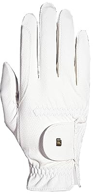 Roeckl Sports Guanti da equitazione ROECK-GRIP JUNIOR, Unisex, Bianco 5