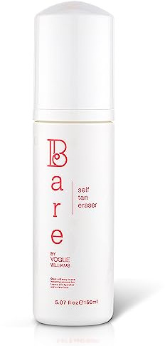 Bare by Vogue Self Tan Eraser 150ml - Hydrating Fake Tan Remover - Preps & Primes Skin in 5-10 Minutes, Paraben-Free - Infused with Botanicals