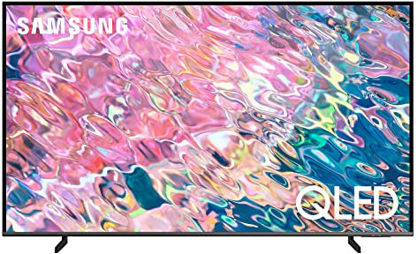 Samsung TV QE50Q65BAUXZT, Smart TV 50 Serie Q60B QLED 4K UHD, Compatibile con Alexa e Google Assistant, Black, 2022, DVB-T2 [Esclusiva Amazon]