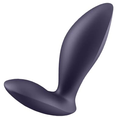 Satisfyer Power Plug Anal-Vibrator | Körperfreundliches Silikon | App-gesteuertes Sex-Spielzeug | Wasserdicht (IPX7) | Intensive Vibrationen | Buttplug für Männer und Frauen