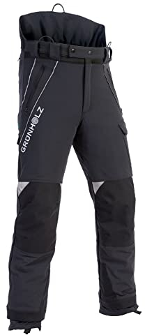 Grünholz Pro³air Schnittschutzhose, Schnittschutzklasse 1 (20 m/s), Gr. 98, anthrazit