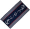 AERZETIX - C69883 - Dicke Handtuch 70x140 cm 100% Baumwolle 390 g m² Motiv Anker - Farbe Blau - wischtuch, Textilien für Toilette, Bad, küche, sauberkeit, Absorption, gästehandtuch, Strand